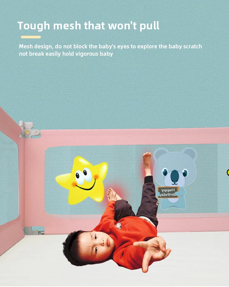 1-teilige Baby-Sicherheitsbett-Barriere für Kinder, Bettgitter, Schlafzimmer-Schutz, Kinder-Schlafgitter