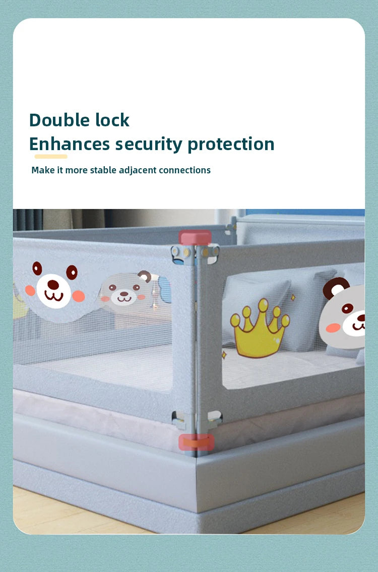 1-teilige Baby-Sicherheitsbett-Barriere für Kinder, Bettgitter, Schlafzimmer-Schutz, Kinder-Schlafgitter