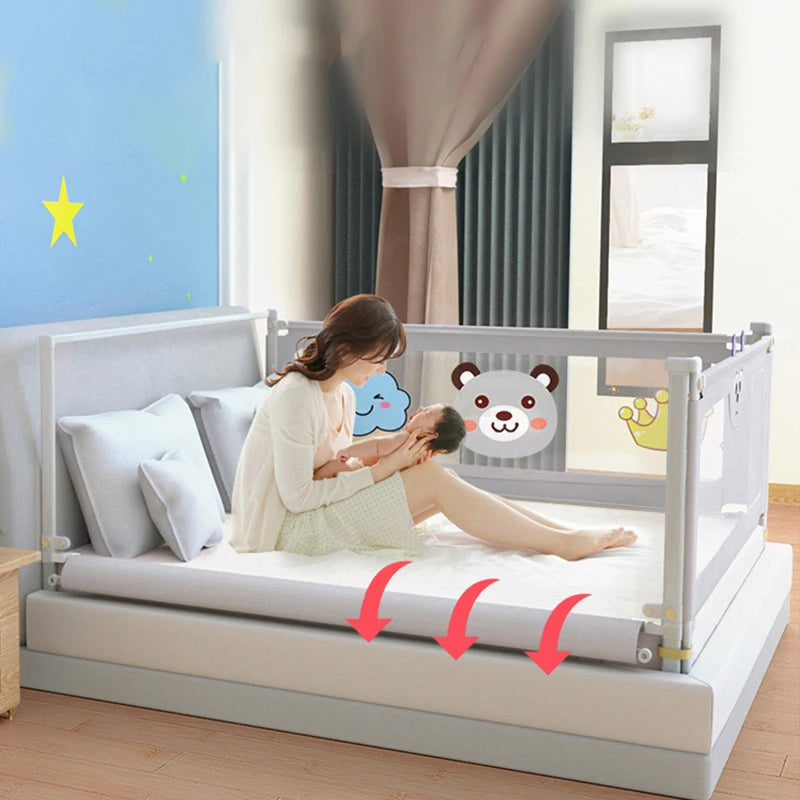 1-teilige Baby-Sicherheitsbett-Barriere für Kinder, Bettgitter, Schlafzimmer-Schutz, Kinder-Schlafgitter